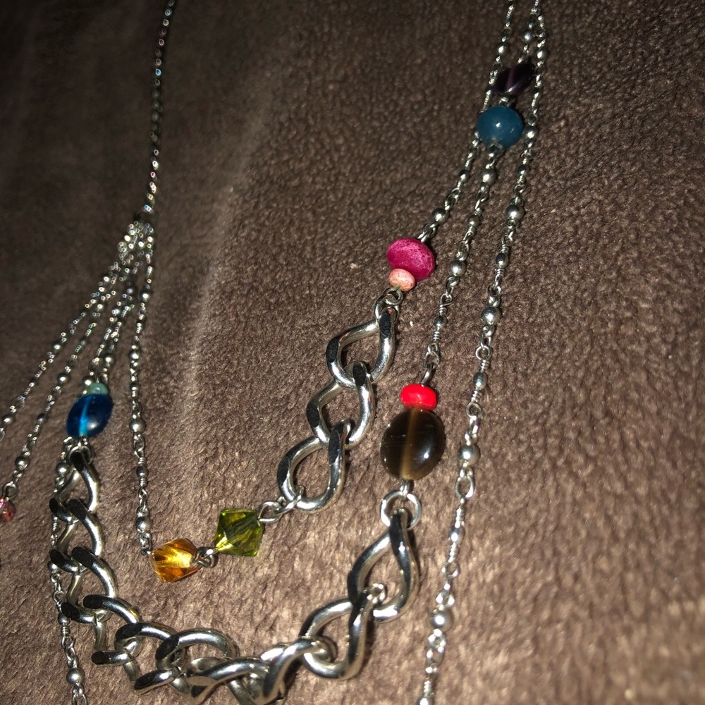 Bejeweled necklace